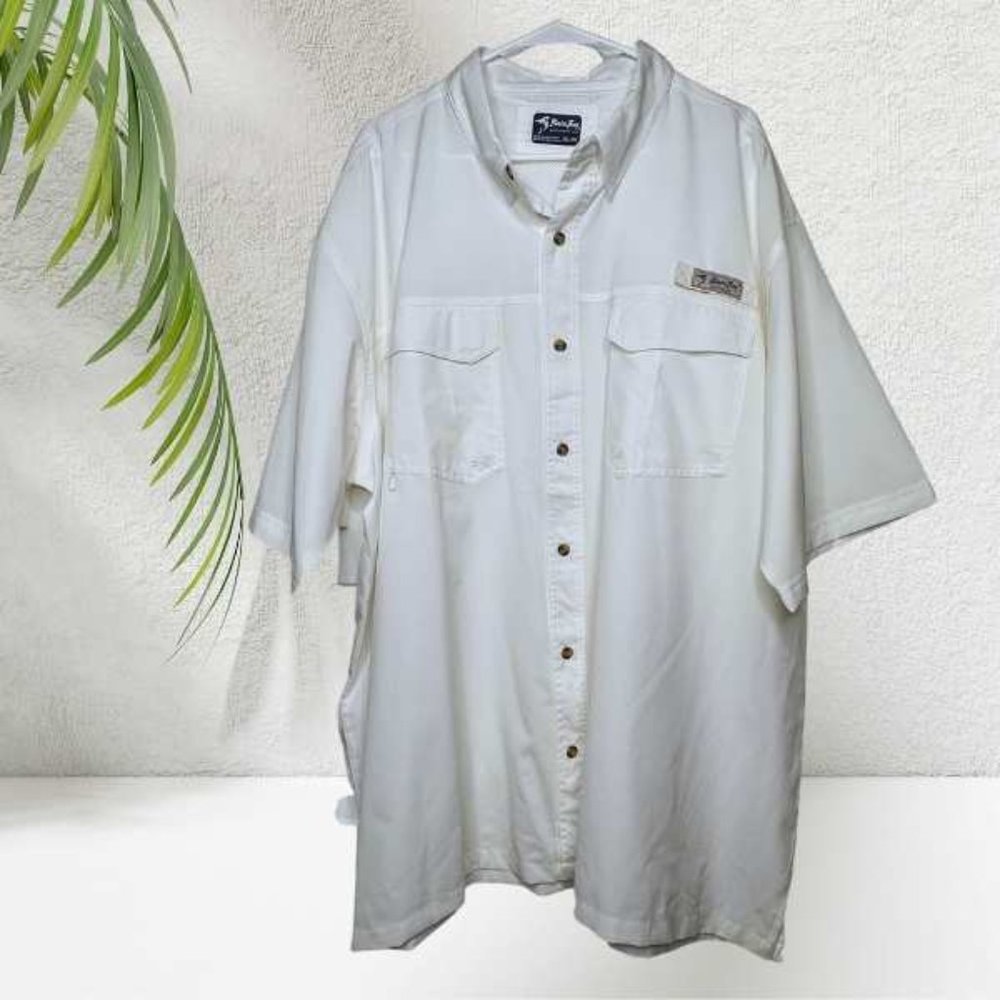 Bimini Bay Outfitters LTD - Button Up Fishing Shirt - Mens Short Sleeve